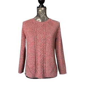 M&S Collection Women' US Small/UK8 Sleeved Round Neck Pullover Knit Sweater Top